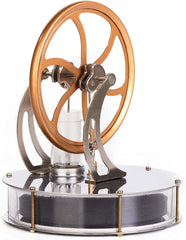 Low Temperature Stirling Engine Motor Steam Heat Education Model